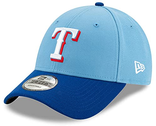 New Era MLB The League 9FORTY Mütze für Erwachsene, zweifarbig, verstellbar, Einheitsgröße, Texas Rangers, Einheitsgr��e