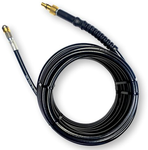 30 Meter Rohrreinigungsschlauch für Hochdruckreiniger - Verstopfungen leicht entfernen - Passend für fast alle Hochdruckreiniger von M&M Smartek (Für Lavor Duro Ferrex Parkside)