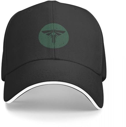 ZAMASS Basecap The Last Us Fireflies Logo Baseball Cap Trucker Hut Golf Golf Cap Luxus Cap Männer Hüte Damen Geschenk