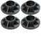 Lot de 4 embouts de pied de piscine pour piscine pour Intex 25021 45,7 à 61 cm 28279, 28270, 28271, 28253EH