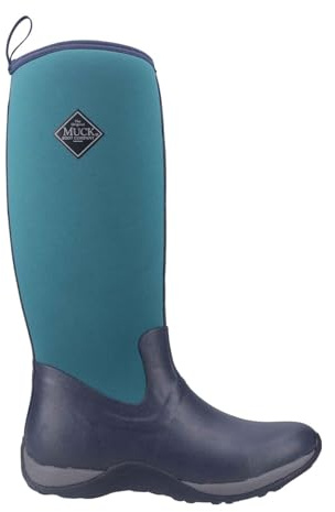 Muck Boots Damen Arctic Adventure Kniehohe Stiefel, Navy, 36 EU