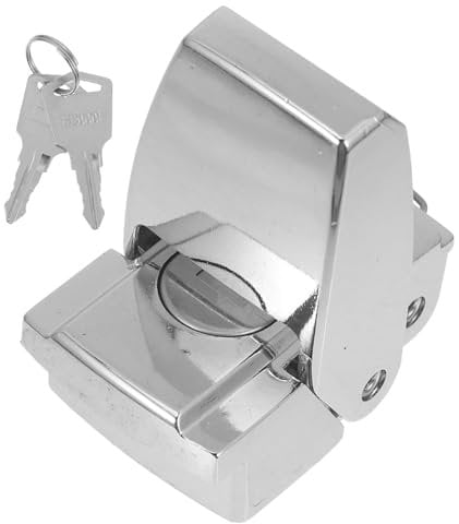 COSMEVIVI Serratura Per Armadietti Elettrici Con Chiave Lega Di Zinco Sicurezza Avanzata e Design Estetico Per Armadietti e Contenitori Elettrici Facile Da Usare e Resistente All Usura