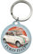 Nostalgic-Art Porte-clé rétro, Ø 4 cm, Fiat 500 – Turin Italy – Idée cadeau pour fans de Fiat, Official License Product (OLP), en métal, design vintage