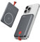 Powerbank Ultra Slim, 5000mAh Magnetische Power Bank USB C 20W Schnellladung Tragbares Ladegerät mit Kabel, Handy Akkupack Mini Powerbank Apple für iPhone 16, iPhone 15 14 13 12 Pro Max