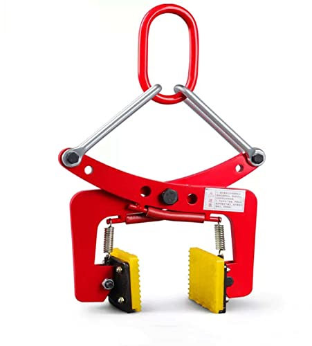 Abrazadera de elevación de piedra resistente de 246 kg, abrazadera vertical de placa para transportar hojas de piedra, fuerte y duradera