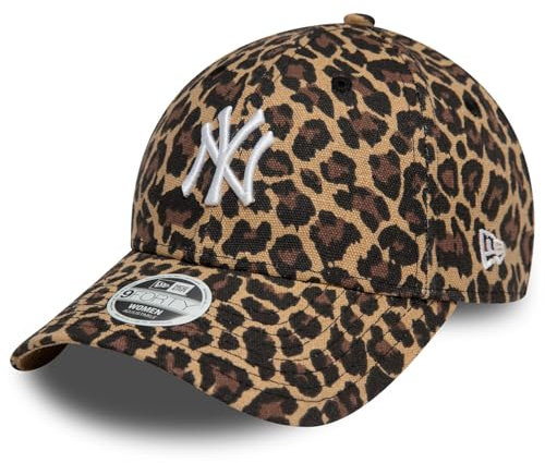 New Era 9Forty Damen Cap - New York Yankees Leopard Print