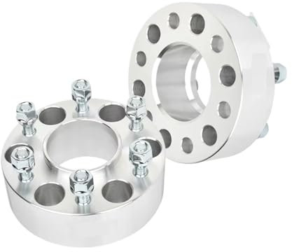 Spurverbreiterungen Für Cadillac Für Escalade 1999–2022, 6 Lug-Spurverbreiterungen, 2 Stück, 38 Mm/1,5 Zoll PCD, 6 X 139,7 Nabenbohrung, 78,1 Mm, M14 X 1,5 Rad Distanzscheiben