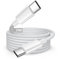 Cable USB C a USBC 3M, 100W Cable USBC Carga Rapida para iPhone 16/15/15 16 Pro Max/15 16 Plus, Macbook, iPad,Samsung Galaxy,Xiaomi, 100W Cable Cargador Tipo C Cable iPhone 15 16 USB C to USBC cable