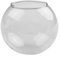 Vaso in vetro a bocca aperta, per piante grasse e lumini, perfetto per decorare la casa ed eventi (B)