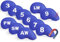 Golf Iron Headcovers Magnetic Printed Embroidered Numbers 11 Pack,Golf Iron Head Covers Club Protector Lightweight (Blue)