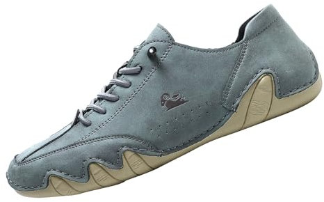 Alpaca Barfuss Schuhe, Alpaca - Ergonomischer, Wasserdichter & Schmerzlindernder Leder-Barfußschuh, Ldeck Herren Schuhes, Bergxperten Schuhe (EU 34-50)