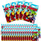 50 Pezzi Sacchettini Compleanno Bambini Avvengers, Sacchetti Regalo, Sacchetto per Caramella,Borsa di Regalo per Feste di Compleanno di Natale, Feste a Tema 25 x 16 cm