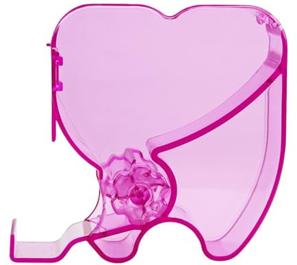 Distributeur de cotons-tiges en coton - Design sûr et respectueux de l'environnement - Pour la dentisterie, les hôpitaux et la maison - Rose