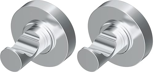 Ideal Standard A9115AA IOM Handtuchhaken, Weiß, 48x45x48 Millimeter (Packung mit 2)