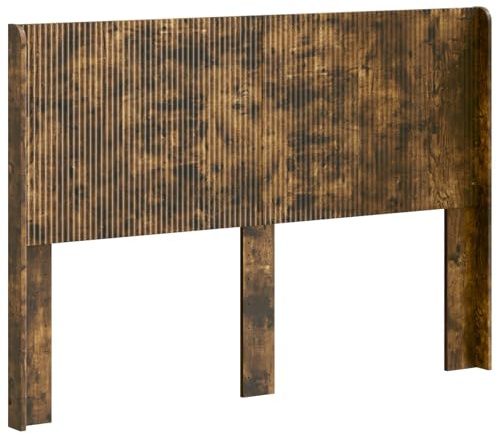 vidaXL Kopfteil PB, Bettkopfteil, modernes Design, rechteckig, senkrechte Leisten, Holz, minimalistisches Möbelstück
