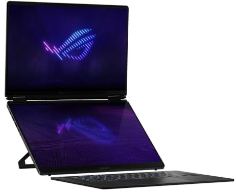 ASUS ROG Zephyrus Duo GX651AR, 16 2880x1800 OLED Touch, Intel Core Ultra 9 386H fino a 4.9GHz, 32GB DDR5, NVIDIA RTX 5070 Ti 12GB, 2TB SSD, Win 11 Home, Wi-Fi 7, BT 6.0, Garanzia 3 Anni