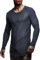 Leif Nelson Herren Oversize Sweatshirt Hoodie Hoody LN6323; Größe XL, Anthrazit