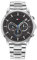 Tommy Hilfiger Multi Zifferblatt Quarz Uhr für Herren mit Silbernes Edelstahlarmband - 1791794