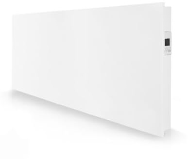 eVARMO Airstream Smart 1500 W Wandkonvektor mit Schamottkern – Elektrische Konvektorheizung mit Thermostat – WLAN App steuerbar – Sprachsteuerung – Schnelles Heizen – Energiesparend