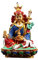 YGAKX Deko Buddha Figur für Wohnzimmer Guru Padmasambhava-Statue Handbemalte Ornamente Kleiner tibetischer tantrischer Buddha-Statuen
