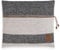 KNIT FACTORY - Roxx Dekokissen - Sofakissen - Kissenhülle mit Kissenfüllung - Kissen 50x50 - Beige/Schwarz