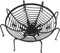 VFM - Sweet Bowl Spider Web Basket 3D Bowl with Legs Halloween Party - Haunted House Black