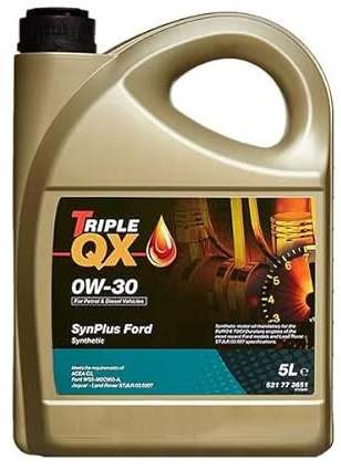 Triple QX 521773651 SynPlus 5L Engine Oil 5 Litre 0W30 M2C 950A Fully Synthetic