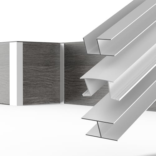 Prima Renovierungs-Systeme Sockelverbinder für 19mm Sockelblenden | Ideal für Küchen Sockelblende (100 mm - H-Profil, Weiß)