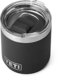 Yeti Rambler 10 oz Stackable Lowball 2.0, Vacuum Insulated, Stainless Steel with MagSlider Lid, Black