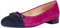 ARA Femme Siena Ballerines, Rose Nuit, 38.5 EU Large