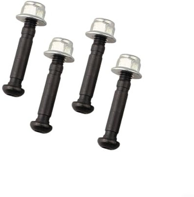 Schneefräsen-Scherstift-Set, Schneefräsen-Zubehör für ASP2400D 2-stufige Schneefräse, 10 x 6 x 6 cm, schwarze Metall-Scherstifte (4)
