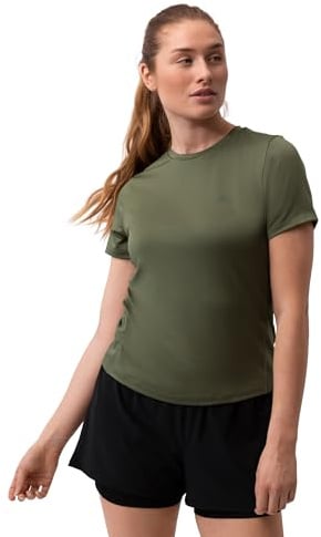 DANISH ENDURANCE Sportshirt Damen, Leicht & Atmungsaktiv, 1er & 2er Pack | Sport Oberteil, Leicht & Atmungsaktiv mit Meshnetz, Feuchtigkeitsableitend für Fitness, Yoga & Laufen