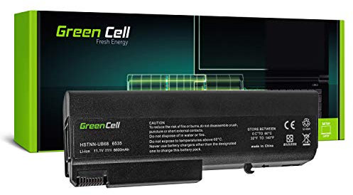 Green Cell® Extended Série TD06 TD09 Batterie pour HP EliteBook 6930p 8440p 8440w ProBook 6450b 6540b 6550b 6555b Compaq 6530b 6730b 6735b Ordinateur PC Portable (9 Cellules 6600mAh 10.8V Noir)