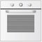 Statesman BSF60WH Built-In Single Cavity Fan Oven, 4 Cooking Functions, 2 Hour Timer, 65L, White