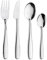 Pintinox Use&Reuse Couverts Anniversaire réutilisables en acier inoxydable,alternative au plastique, sans nickel, recyclables (72 couverts mixtes)