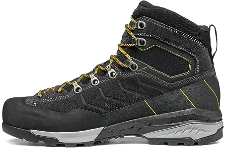Scarpa Herren Mescalito TRK GTX Schuhe, Dark Anthracite-Mustard, EU 44