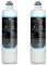 FilterLogic FFL-112B | 2x Filtro de agua compatible con SIEMENS BOSCH NEFF BALAY UltraClarity Pro 11032518 KS50ZUCP cartucho de filtro para frigorífico americano - Ultra Clarity PRO Water Filter frigo