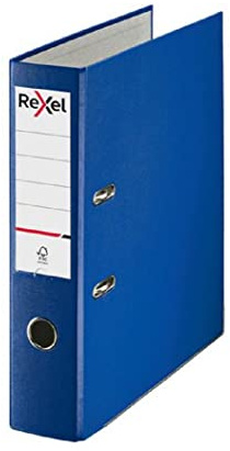 Rexel Lever Arch File Polypropylene ECO A4 75mm Blue Box 10 2115714x10