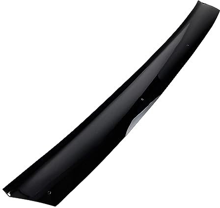 CHROMEMASTER | Accessori per Auto; Protezione da Pietre Compatibile con Iveco Daily 2006-2014 | Plastica ABS Nera | Il Deflettore del Cofano Protegge Il Cofano dai Sassi