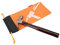 SPYMINNPOO Tent Camping Hammer Pouch, Tent Peg Nails Stake Storage Bag Oxford Cloth Bag with Drawstring (Orange)