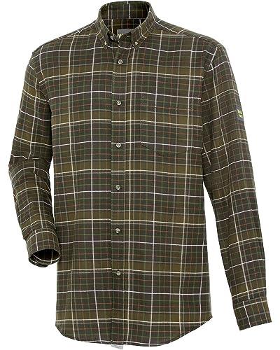 Wald & Forst Jagdhemd Laas | Aus weicher Baumwolle. In gerader Passform mit einer offenen Brusttasche und Button-Down-Kragen.