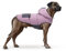 Hundemantel mit Kapuze, Winter Warme Hundejacke für Mittlere und Große Hunde, Winddichter Hundemantel mit Gurtloch und Fleece-Futter (L)