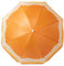 Colorida sombrilla de playa con diseños frutales, con 8 paneles en resistente nylon y faldones laterales ribeteados. playa, verano, calor, sombrilla, sol, parasol, proteccion, (Naranja)