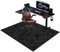 160 x 200 cm Bodenschutzmatte Gaming Teppich Schreibtischstuhl Unterlage Schutzmatte Bürostuhl Matte Bodenmatte Stuhlunterlage Gaming Stuhl Unterlage Kratzfest für Hartböden, Parkett, Laminat