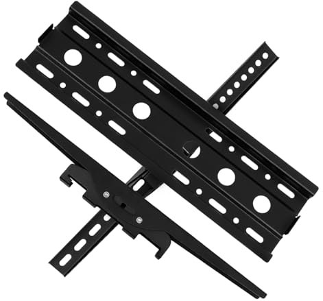 Garneck Motorized Tv Bracket Wall Mount for Curved Tv Multidirectional Easy Installation