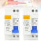 Vaileal Lot de 2 disjoncteurs Fi 16 A, AC 230 V 30 mA C16 1P+N, montage sur rail DIN Protection contre les surcharges, Disjoncteur différentiel avec protection contre les surintensités, interrupteur