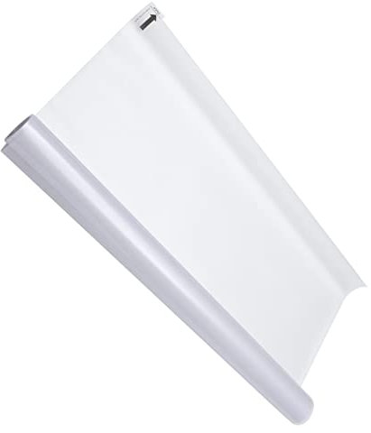 MUSISALY Window Privacy Film Frosted Glass Decal for Bathroom 45cm Wide 3m Roll Non-Adhesive Easy to Cut Stick