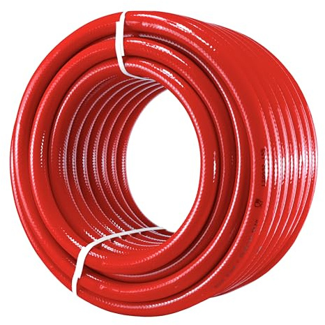 Fresh Food Safe Drinking Water Hose Pipe for Caravan Motorhome Boat Hot Red 12mm 1/2 Flexible UV Resistant Non-Toxic (2 metre)