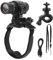Motorcycle Video Recorder DVR Riding Recorder 1080P FULL HD Bike Helmet Camera Mountain Cycling Helmet Mount DV Cam with 120 Degree Wide Angle Lens for Outdoor Adventures