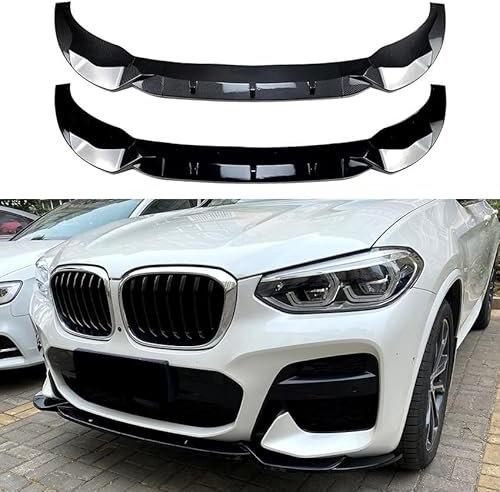 wengjun Auto Frontspoiler Lippe für Audi A3 8P Hatchback 2003-2012, Car Frontstoßstange Splitter Diffusor Modifikation Frontschaufel Dekoration Modified Zubehör